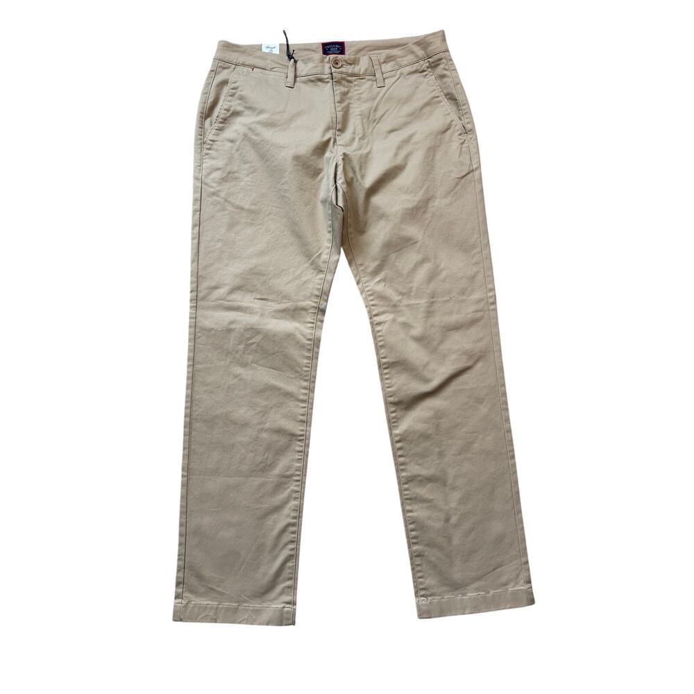 UNTUCKit Mens Pants, size 32X30, Khaki, Straight fit; khaki, NWT